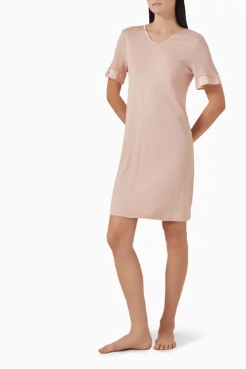 Claire Mini Nightdress in Cotton-modal