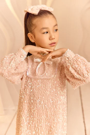 Glitter Hairbow in Sequins