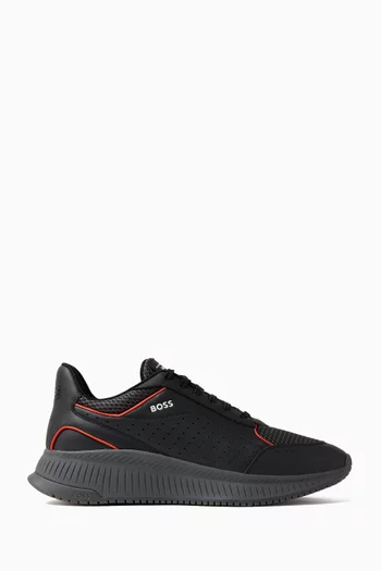 x Porsche TTNM EVO Trainers in Leather Mix