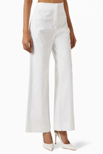 بنطال ماجو بقصة واسعة كريب