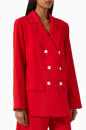 Rome Double-breasted Blazer