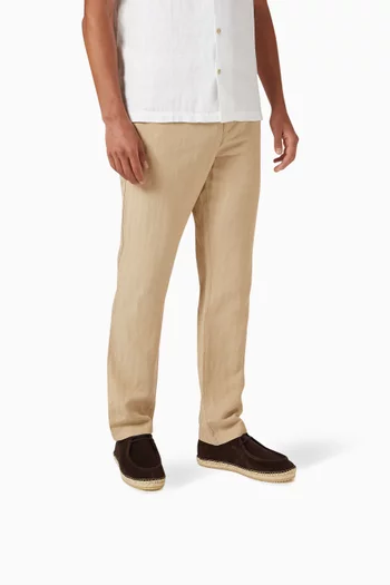 Rodolfo Lace-up Espadrilles in Suede