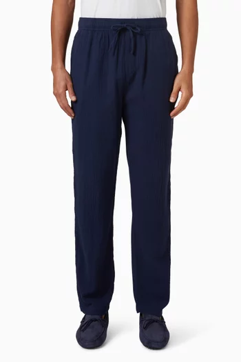 Pull-on Pants in Cotton Gauze