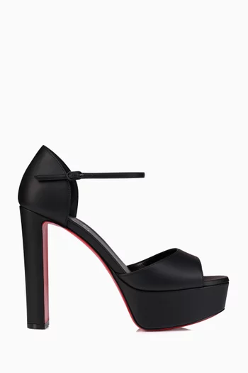 Sandaloo 130 Platform Sandals in Leather