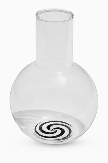 Swirl Carafe in Borosilicate Glass