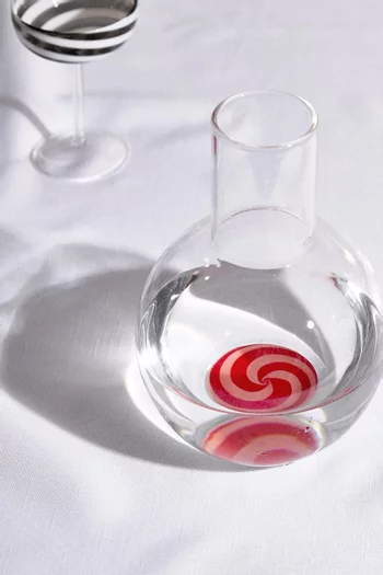 Swirl Carafe in Borosilicate Glass