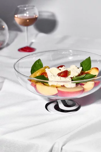 Swirl Salad Bowl in Borosilicate Glass