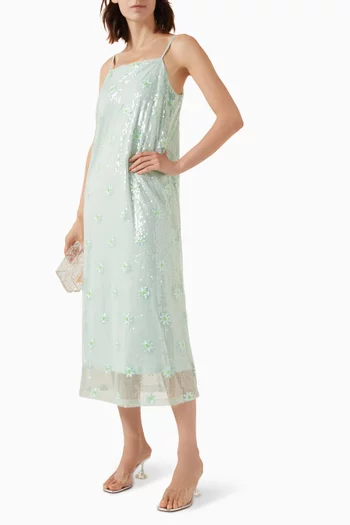 Yasflorry Sequin-embellished Dress