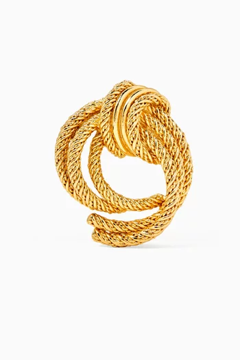 1980s Vintage Knot Brooch