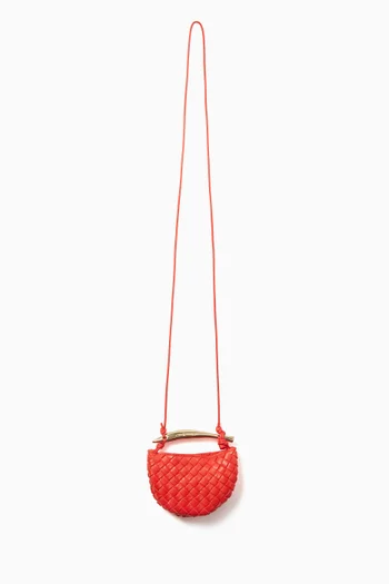 Miniature Sardine Bag in Intrecciato Leather