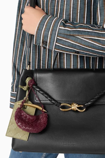 Miniature Sardine Bag in Intrecciato Leather