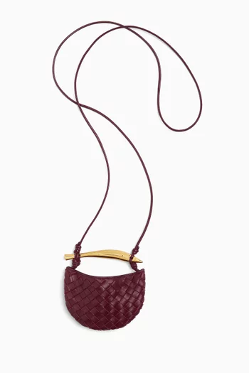 Miniature Sardine Bag in Intrecciato Leather