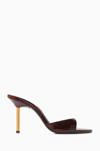 Open-toe 87 Sandals in Patent Leather