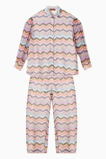 Zig Zag Print Shirt