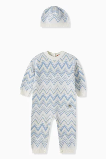 2-piece Gift Set in Cotton-cashmere Blend