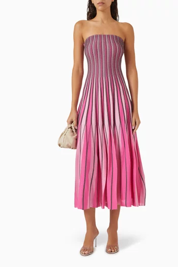 Soliel Midi Dress in Rayon Blend