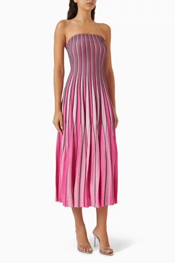 Soliel Midi Dress in Rayon Blend