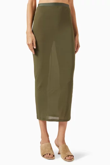 Sheer Tube Skirt