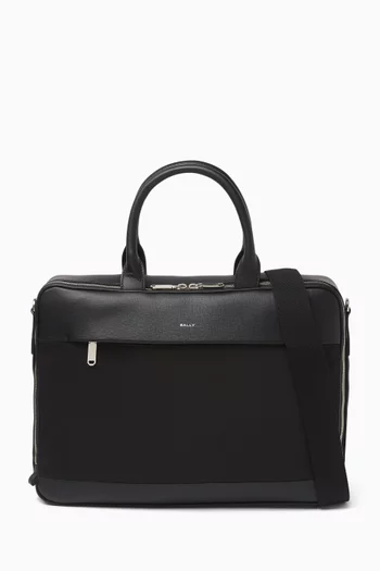 Vogel Briefcase in Nylon & Leather