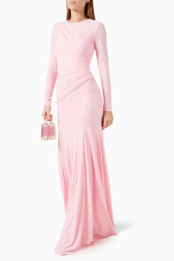 Draped Maxi Dress