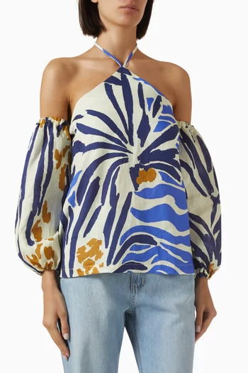 Milomo Top in Linen