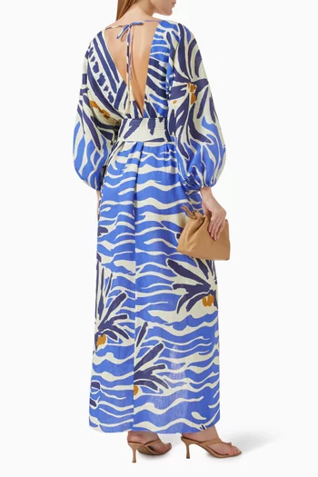 Bakoko Dress in Linen