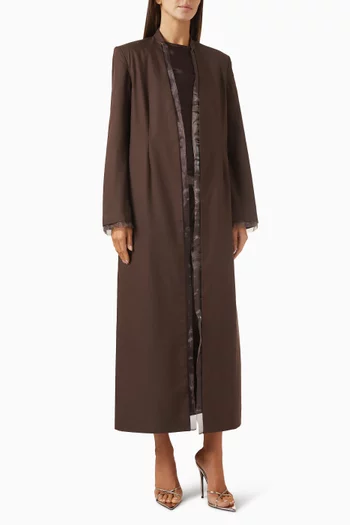 Peekaboo Jacket in Silk Organza