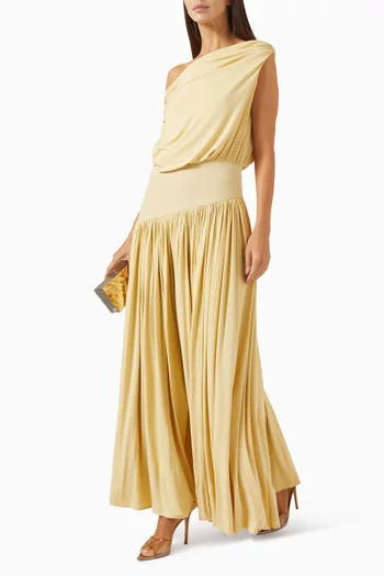 Gwen Off-shoulder Dress in Bamboo Jersey