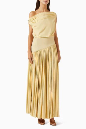 Gwen Off-shoulder Dress in Bamboo Jersey