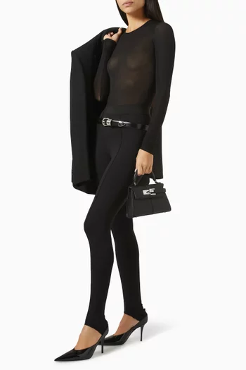 Opaque Stirrup Leggings