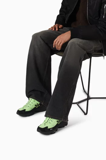 1000 Sneakers in Mesh & Suede