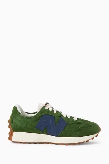 سنيكرز 327 بشعار الماركة شمواه وجلد