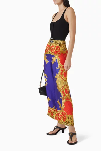 Tex Queen Bodysuit in Cotton-rib