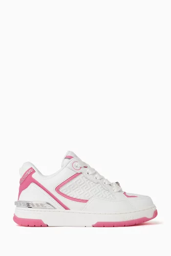 Greca Sneakers in Leather