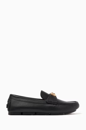La Medusa Driver Shoes in Leather