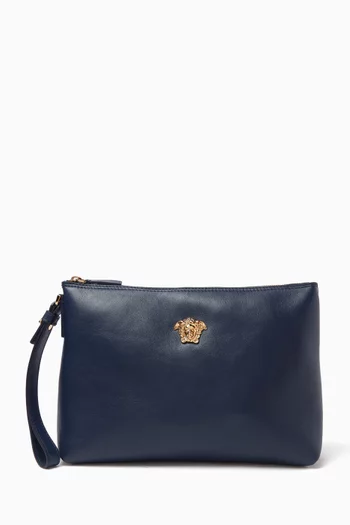 La Medusa Pouch in Leather