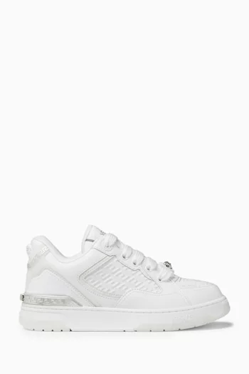 Greca Sneakers in Leather