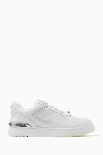 Greca Sneakers in Leather
