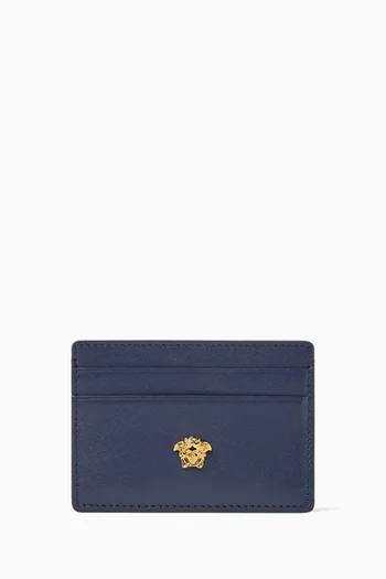 La Medusa Card Holder in Calf Leather