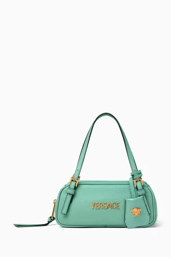 Mini Tag Bowling Bag in Leather