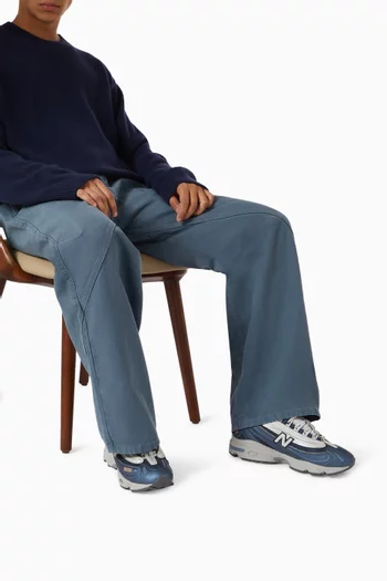 M1000 Sneakers in Suede, Synthetic Leather & Mesh