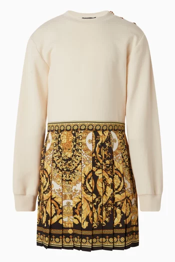 Barocco Print Dress