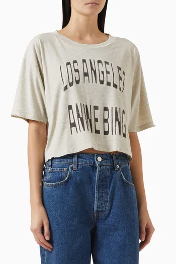 Johnny Crop T-shirt in Cotton Jersey