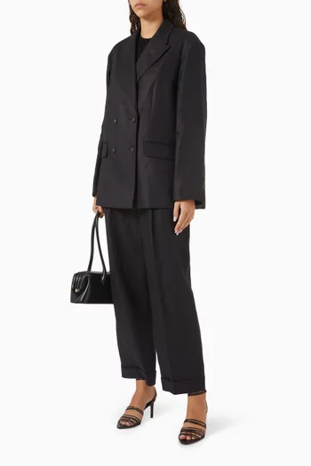 Relaxed-fit Pants in Linen
