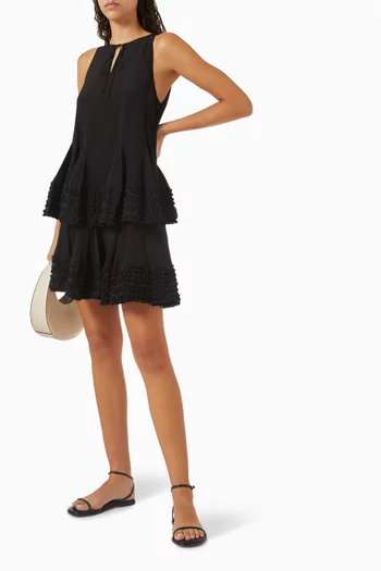 Mini Skirt in Silk