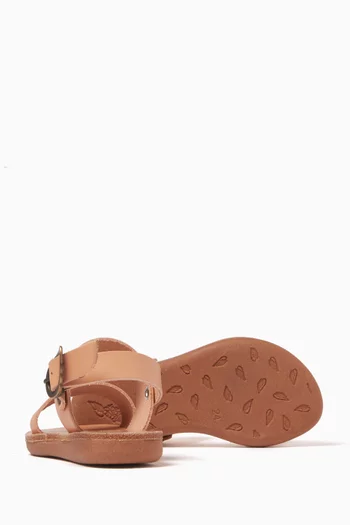 Little Clio Soft Sandals in Leather