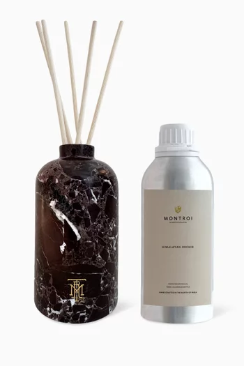 Himalayan Orchid Rosso Levanto Round Reed Diffuser, 500ml
