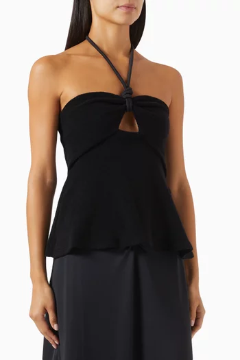 Gleymoon Top in Cotton-terry