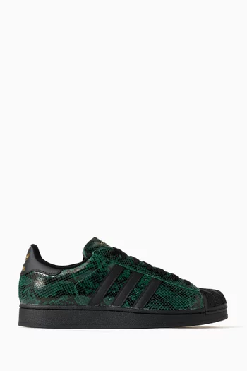 Superstar II Low Top Sneakers in Leather