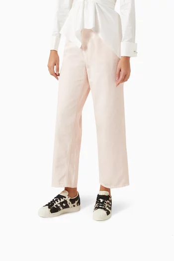 Superstar II Sneakers in Cow-printed Pony Hair
